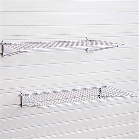 flow wall metal bracket shelf 2pk white|Flow Wall Metal Bracket Shelf 2Pk .